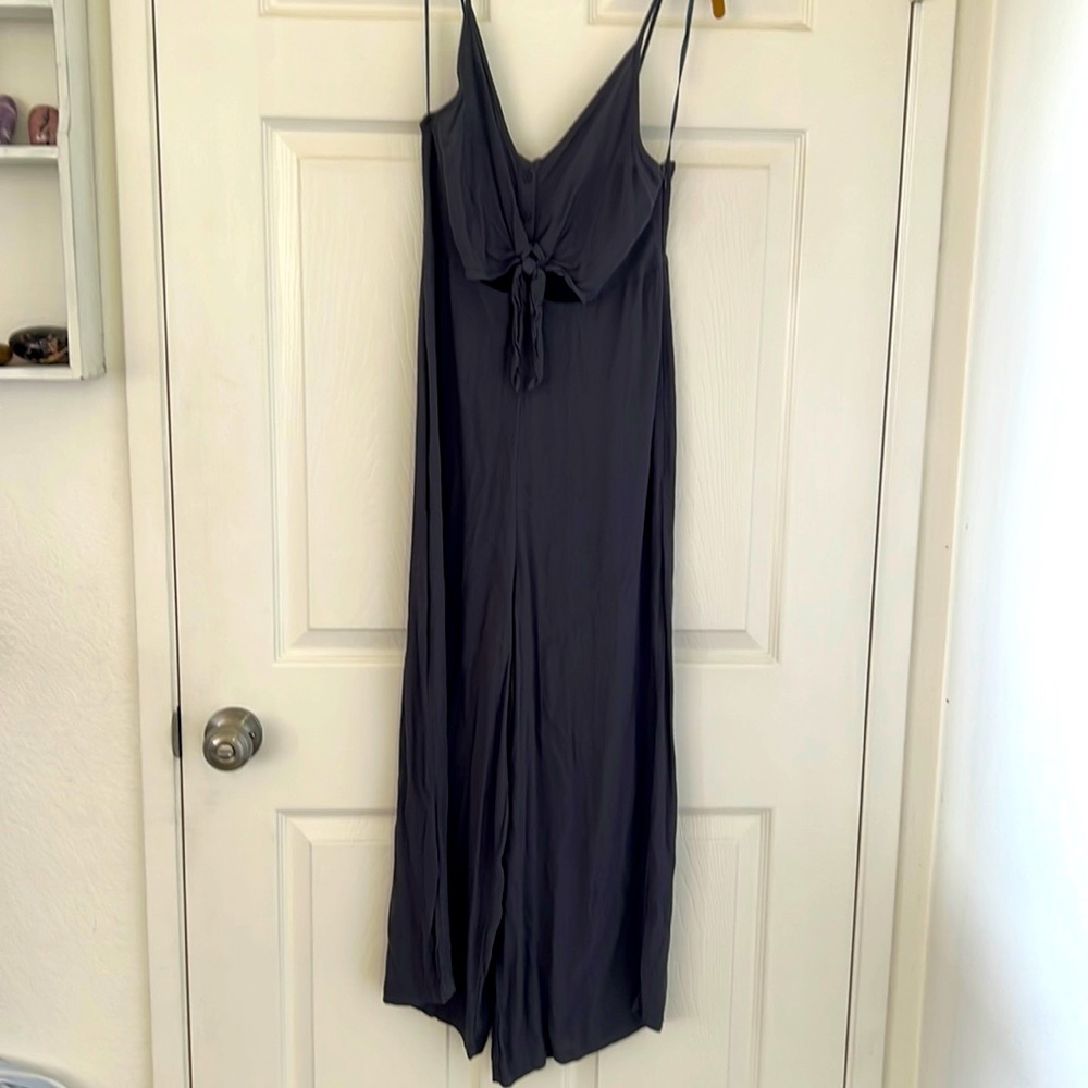 Goucho Romper with Peekaboo panel under bust.